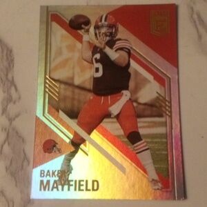 2021 Panini Baker Mayfield Football Trading Card